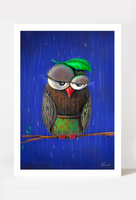 Print arta „Rainy Days”
