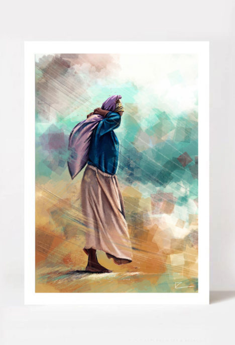 Print arta „Under the african sun”