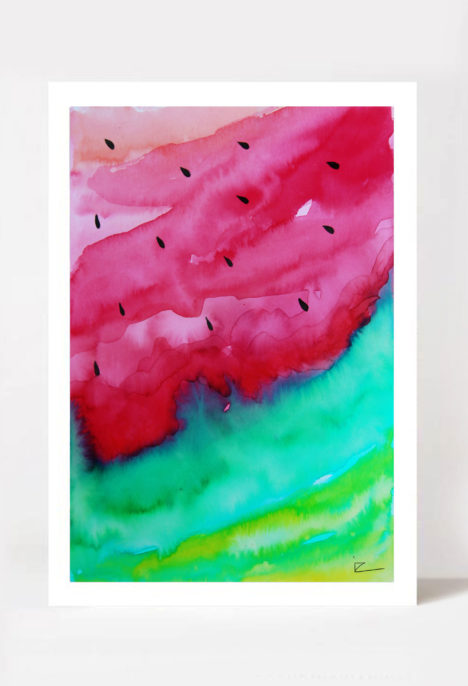 Print arta „Watermelon”