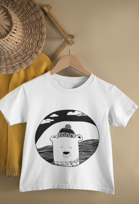 Tricou bebelusi "Polar Bear"