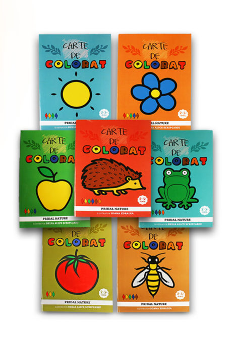 Colectia Carti de Colorat 2-3ani+