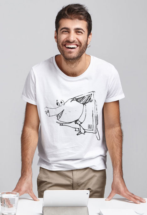 Tricou barbati "Media"