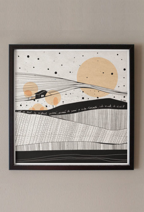 Print arta „Home”