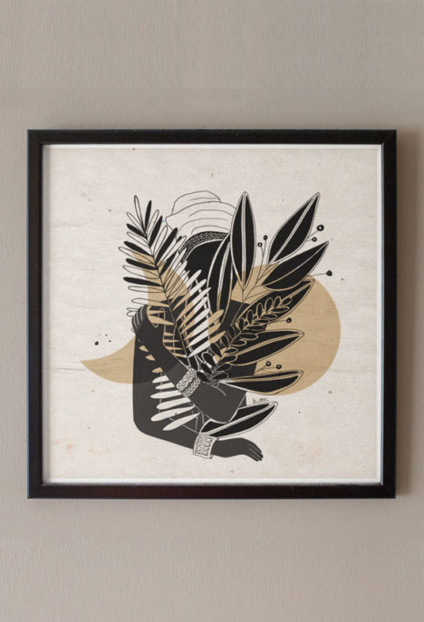 Print arta „Strong, but fragile”