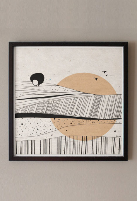 Print arta „Morning Silence”