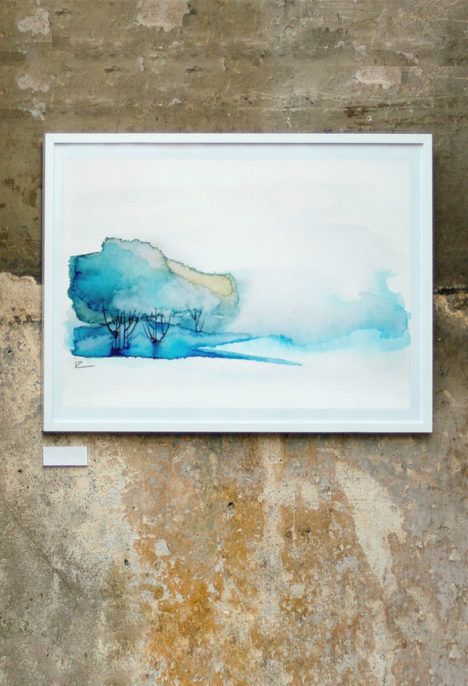 Print arta „Cold Blue”
