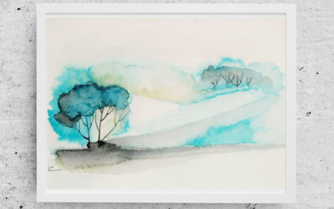 Print arta „Silent morning”