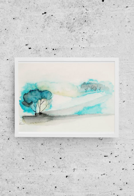 Print arta „Silent morning”