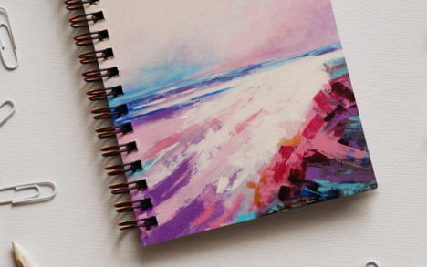 Notebook - "Pink Sunset"