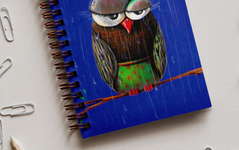 Notebook - "Rainy Days"