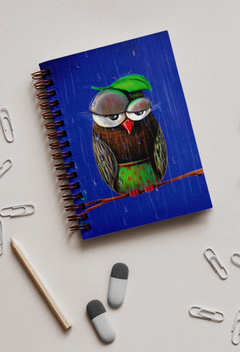 Notebook - "Rainy Days"