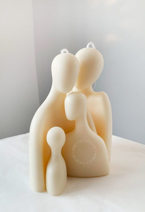 Set lumanari decorative "Family 3"