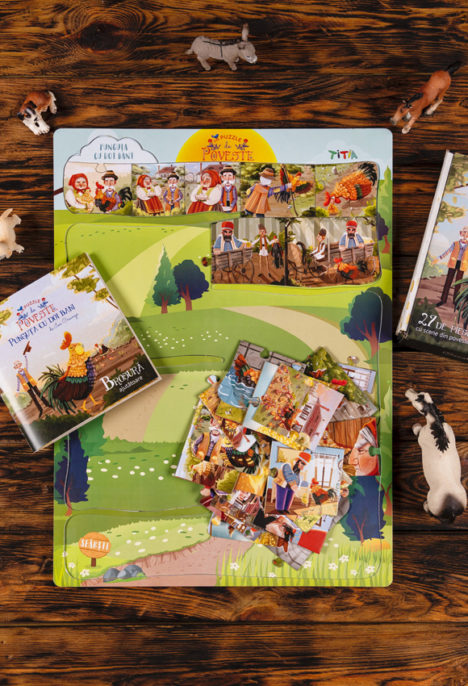 Sablon pentru Un Puzzle de Poveste