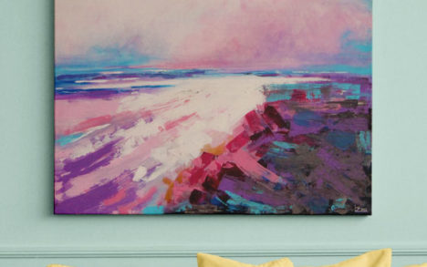 Print arta canvas „Pink clouds”