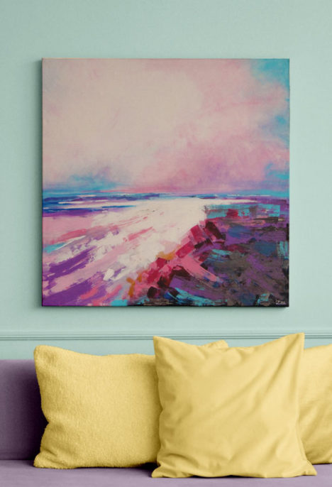 Print arta canvas „Pink clouds”