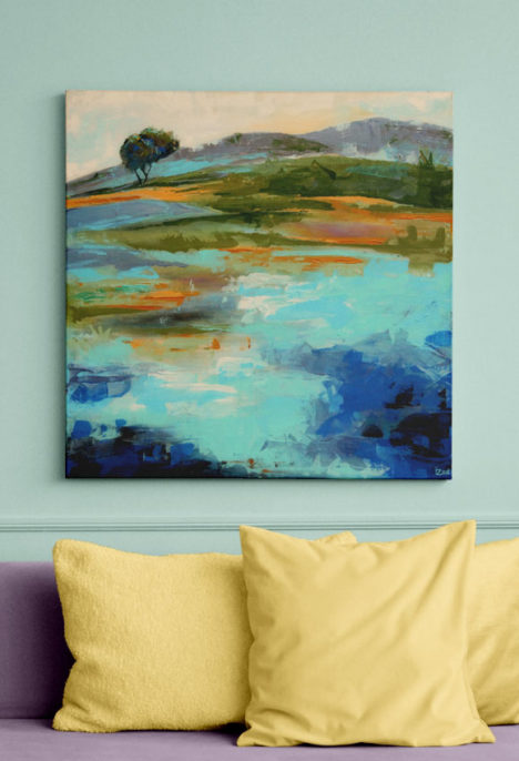 Print arta canvas „Morning mist”