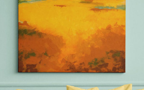Print arta canvas „Golden fields”
