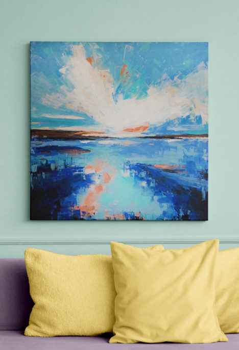 Print arta canvas „Ocean mirrors”